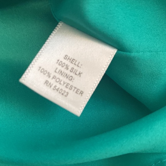 Banana Republic Silk Green Cami Blouse Tank XS - Picture 4 of 7